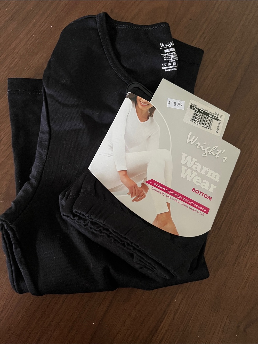 Women’s Black Warm Wear Jeggings - Thermal Stretch Bottom